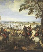 Parrocel, Joseph Crossing of the Rhine by the Army of Louis XIV on 12 June (mk05) china oil painting reproduction